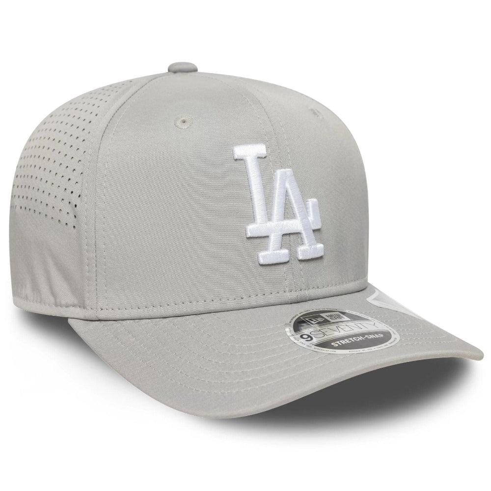 New Era - 9Seventy Perforated LA Dodgers Stretch Snap - Grey
